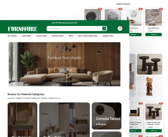 Furniture, home & decor